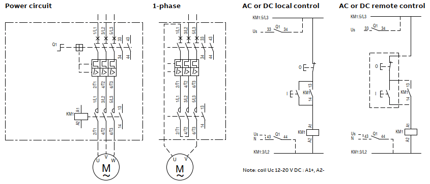Contactor wiring diagram