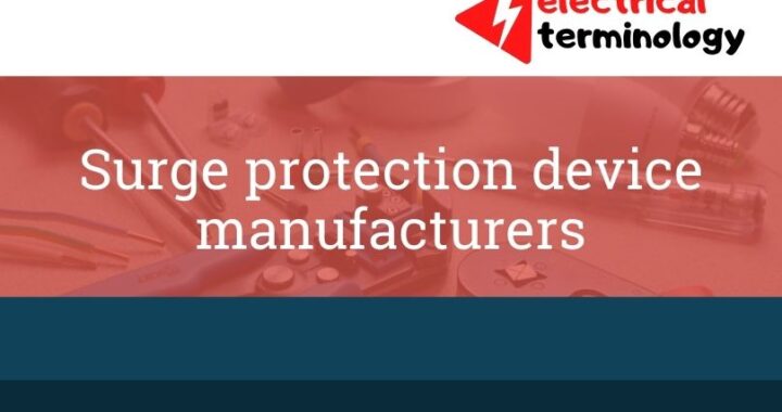 Surge protection device manufacturers8