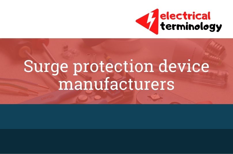 Surge protection device manufacturers8
