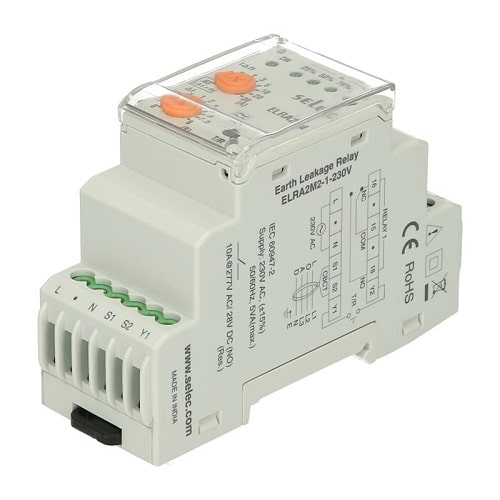 Ground fault relay min