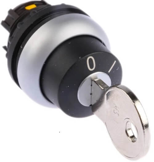 Key operated selector switch