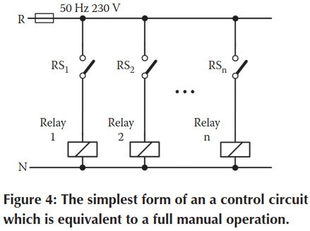 Simple control circuit